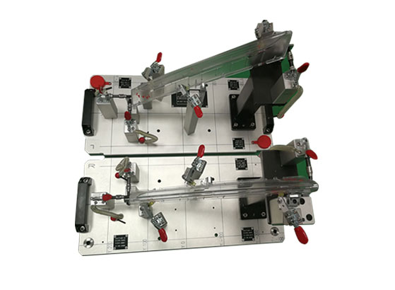 CHECK FIXTURE FOR PORSCHE LENS, PRECISION FIXTURE FOR CAR LENS, TEST FIXTURE FOR PORSCHE LENS